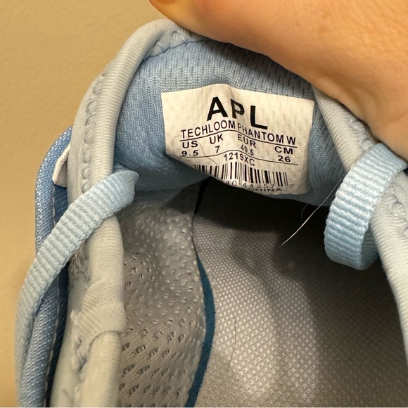 APL women’s techloom Phantom blue sneakers size 9.5 - Picture 3 of 4